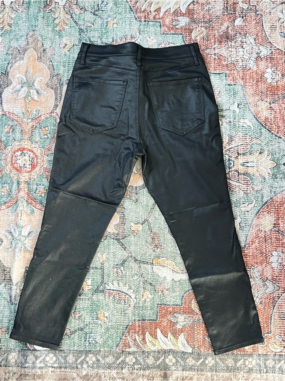 Express Skinny High Rise with a Sheen- 10s